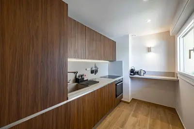 Cuisine ou kitchenette dans l'établissement Apartment for 4people in Martinez