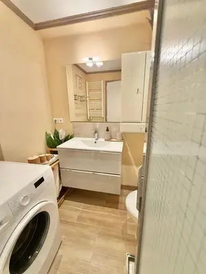 Salle de bains dans l'établissement Antibes Centre Ville - 4 Personnes