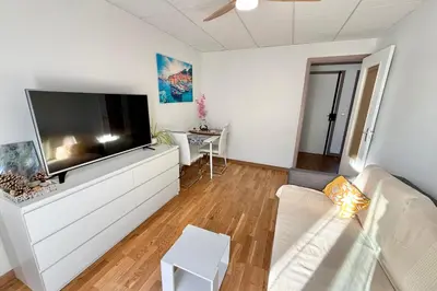 Télévision ou salle de divertissement dans l'établissement Antibes Centre Ville - 4 Personnes