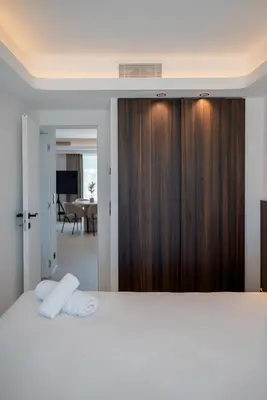 Télévision ou salle de divertissement dans l'établissement Terrasse Vue Mer - 2BR - Parking - Croisette 50m