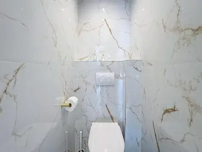 Salle de bains dans l'établissement Rue d'Antibes Victoria 2 rooms terrace - 2ES