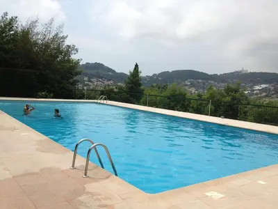 Piscine de l'établissement Comme une petite maison à la mer ou située à proximité