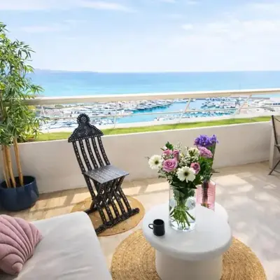 Le Balcon des Anges Vue Mer Panoramique Sur L 'Azur Parking gratuit