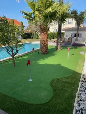 Golf sur le terrain de la maison de vacances ou à proximité