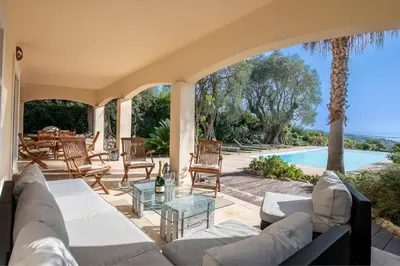 Piscine de l'établissement Villa Vallauris Infinity Pool ou située à proximité