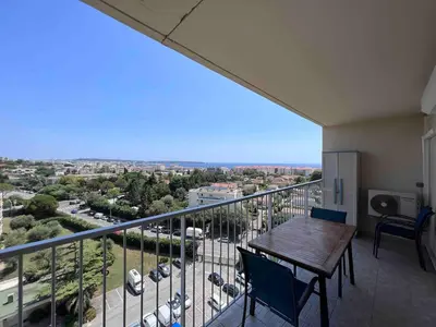 Balcon ou terrasse dans l'établissement Chez Michèle - Apt 2 Prs - Sea View - Air Conditioning