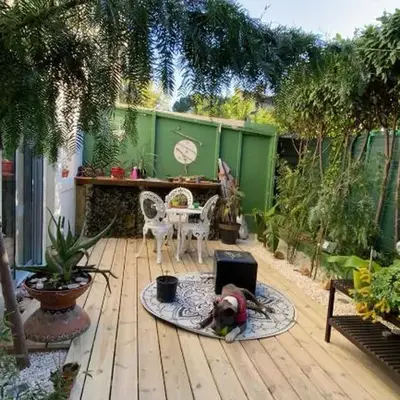 Appt jardin privé 2 pièces piscine