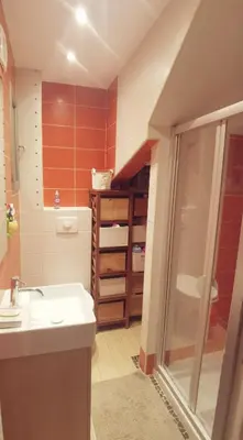 Salle de bains dans l'établissement Family home in Antibes 4 bedrooms