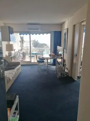 Un ou plusieurs lits dans un hébergement de l'établissement CANNES CROISETTE Sea & Sky