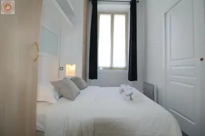 Un ou plusieurs lits dans un hébergement de l'établissement ALC - MOL6 - 9 min Palais and 5 min Beaches