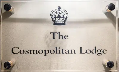 Certificat, récompense, panneau ou autre document affiché dans l'établissement The Cosmopolitan Lodge