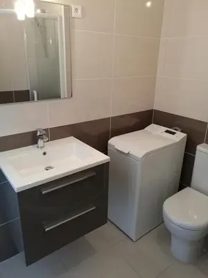 Salle de bains dans l'établissement Sea Side Oceanides