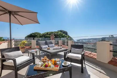 Balcon ou terrasse dans l'établissement Hotel Mas Djoliba