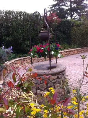 Jardin de l'établissement Villa l'Air du temps