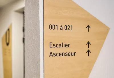 Certificat, récompense, panneau ou autre document affiché dans l'établissement B&B HOTEL Villeneuve Loubet Plage