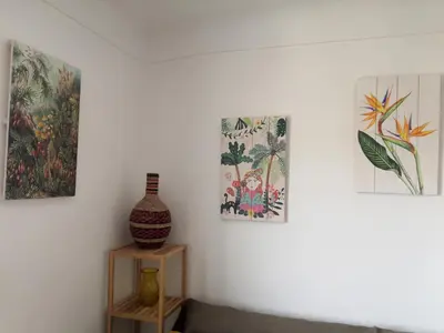 Plan de l'établissement spacieux logement vieil antibes climatisé 5 minutes plages