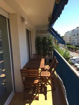 Balcon ou terrasse dans l'établissement Immeuble le St Honorat