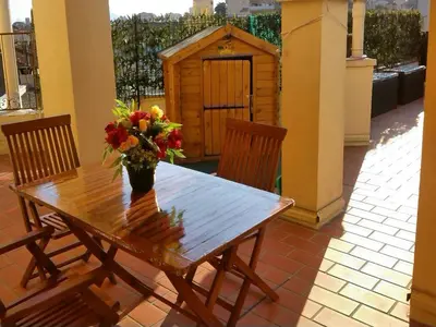 Balcon ou terrasse dans l'établissement Boite d'Amour