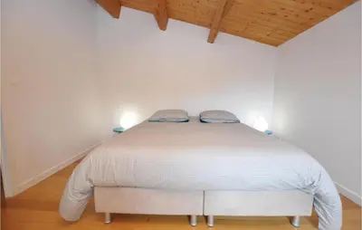 Un ou plusieurs lits dans un hébergement de l'établissement Stunning Home In Vallauris