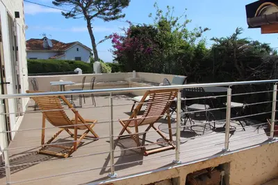 Balcon ou terrasse dans l'établissement B&B Bessy 10