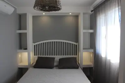 Un ou plusieurs lits dans un hébergement de l'établissement B&B Bessy 10