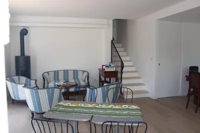 Coin salon dans l'établissement B&B Bessy 10