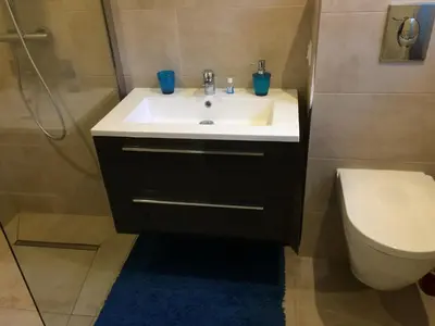 Salle de bains dans l'établissement Villa Clair Matin - Antibes - Sea View - Pool - Sauna - Beach