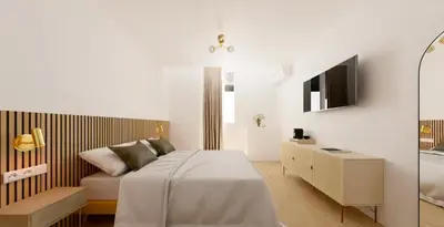 Télévision ou salle de divertissement dans l'établissement Hotel le Romanesque