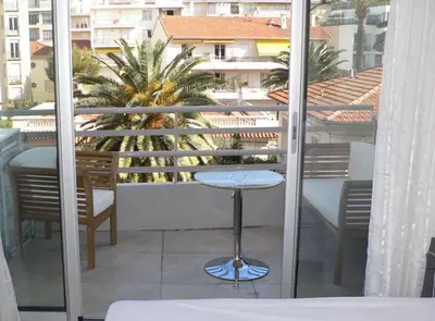 Balcon ou terrasse dans l'établissement Palais Rouaze Cannes