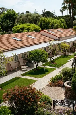 Jardin de l'établissement Boutique Hôtel Villa Fabulite