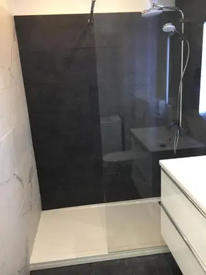 Salle de bains dans l'établissement Amazing Studio Cannes Center - Terrassse - 5 min Croisette