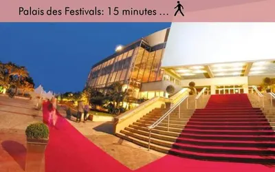 Plan de l'établissement Amazing Studio Cannes Center - Terrassse - 5 min Croisette