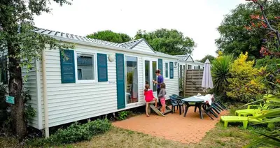Jardin de l'établissement Bungalow Vacances