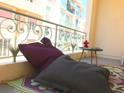 Balcon ou terrasse dans l'établissement Yvisa