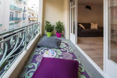 Balcon ou terrasse dans l'établissement Yvisa