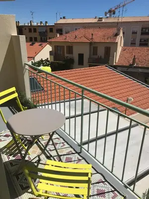 Balcon ou terrasse dans l'établissement Yvisa