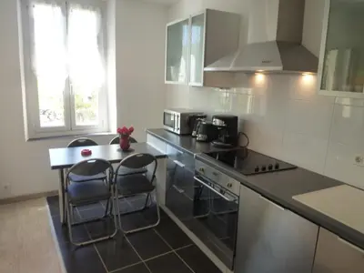 Cuisine ou kitchenette dans l'établissement Le Gambetta 2P 262
