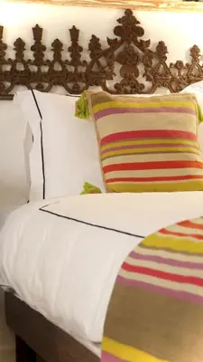 Un ou plusieurs lits dans un hébergement de l'établissement Maison De La Tour