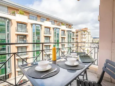 Balcon ou terrasse dans l'établissement Apartment Le Cheverny by Interhome