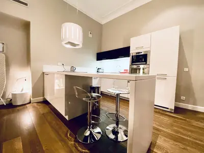 Cuisine ou kitchenette dans l'établissement Le Cid 3P CIR3374