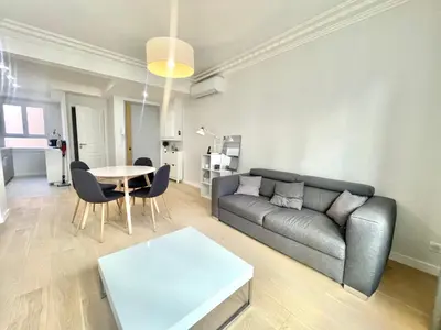 Coin salon dans l'établissement Pasteur by Welcome to Cannes