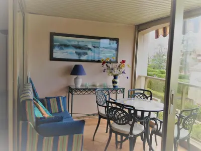 Balcon ou terrasse dans l'établissement B-AZUR