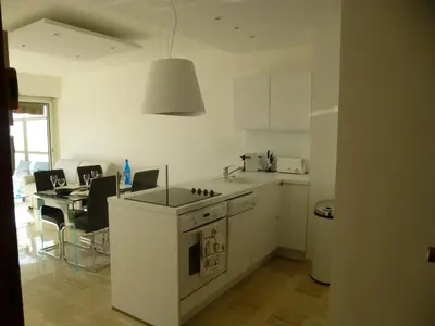 Cuisine ou kitchenette dans l'établissement Appartement Le Chantilly
