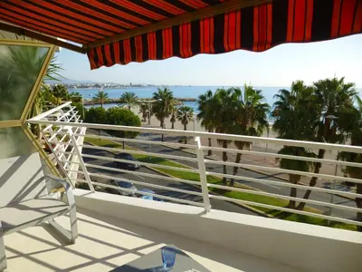 Balcon ou terrasse dans l'établissement Appartement Le Chantilly