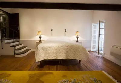 Un ou plusieurs lits dans un hébergement de l'établissement Chateau Clemenceau
