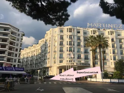 Plan de l'établissement Cannes Apartment 3 mins from the beach