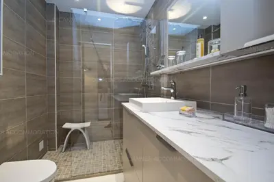 Salle de bains dans l'établissement Khayat