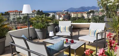 Plan de l'établissement Sea view Penthouse with terrace
