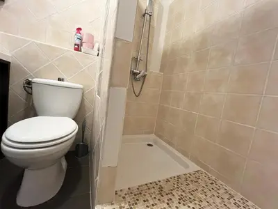 Salle de bains dans l'établissement Maresol