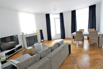 Télévision ou salle de divertissement dans l'établissement RUE D'ANTIBES CENTER